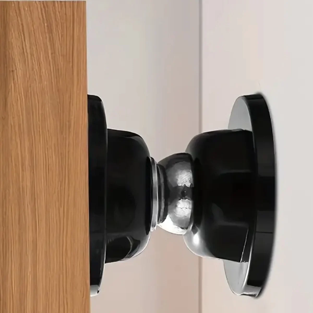 1PC Strong Magnetic Silent Door Stopper - Short Style - Punch-Free for RV, Bedroom & Bathroom - Anti-Collision Accessory