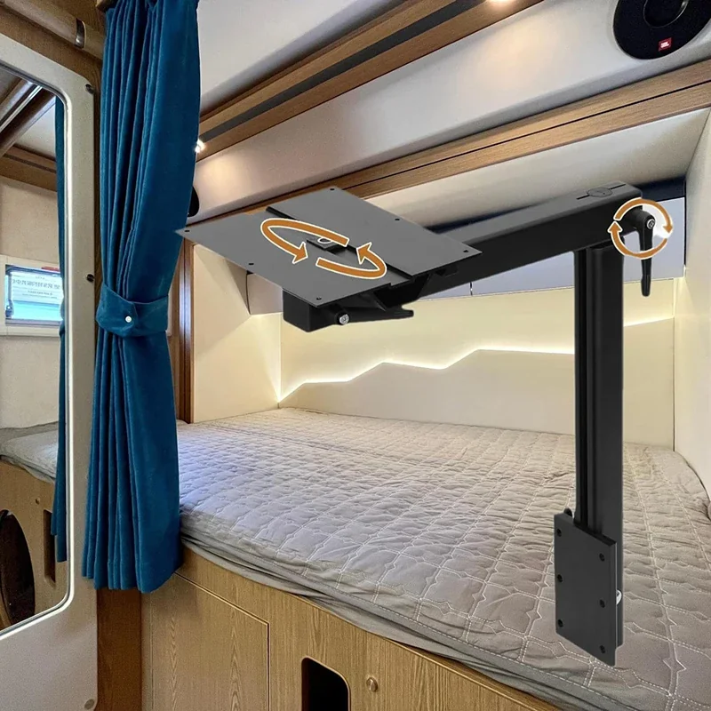 RV Height-Adjustable Table Leg Support Swivel Space-Saving Table Legs