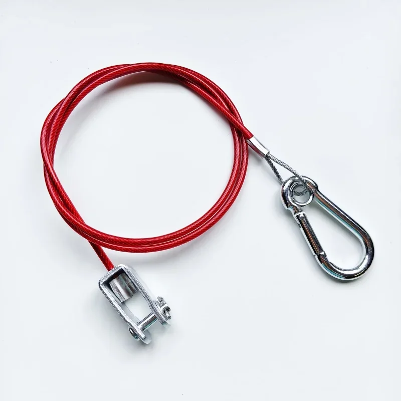 Stainless Steel Trailer Breakaway Rope Caravan Brake Away Safety Cable for Braked Hitches
