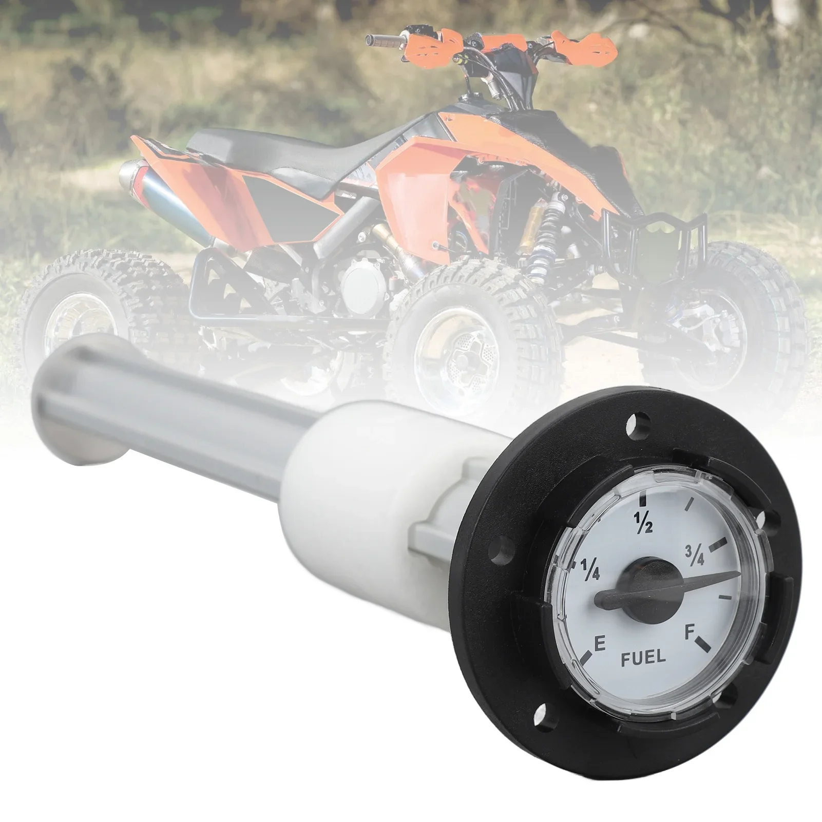 Fuel Tank Cap Gauge BFG-012 High Precision Display Universal Mechanical Gas Cap Gauge with Float for Yachts, Cars, Trucks, Farm Vehicles