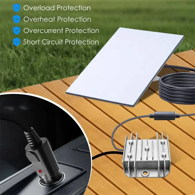 DC Step Up Converter for Starlink Mini Power Cord 10-28V to 30V, Power Supply 12V/24V Boost with Cigarette Lighter Plug