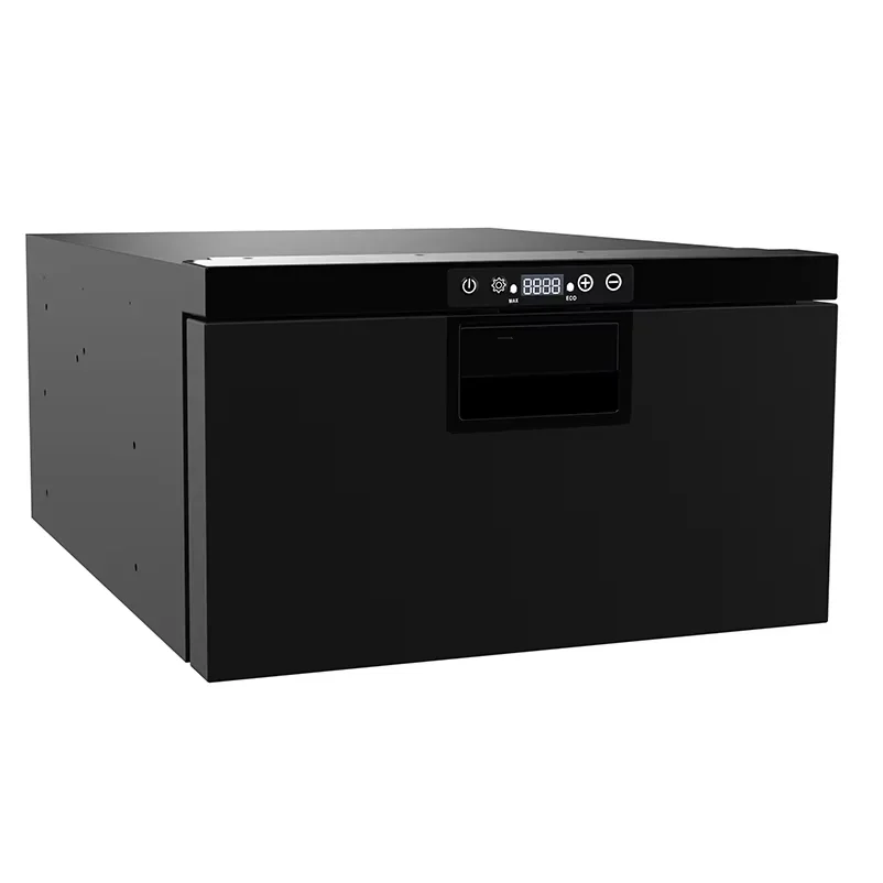 T30 30L Portable Mini Drawer Refrigerator RV/Car Built-in Mini Cooler 12V DC Freezer Fridge for Outdoor Camping