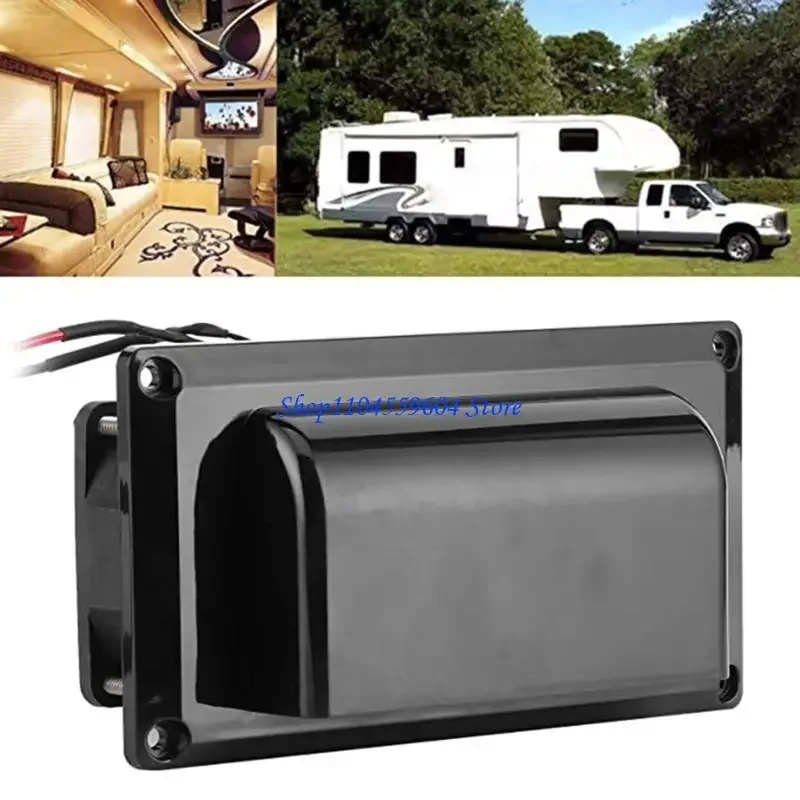 12QM 12V 6W Caravan Side Air Vent Ventilation Exhaust Fan for Camper