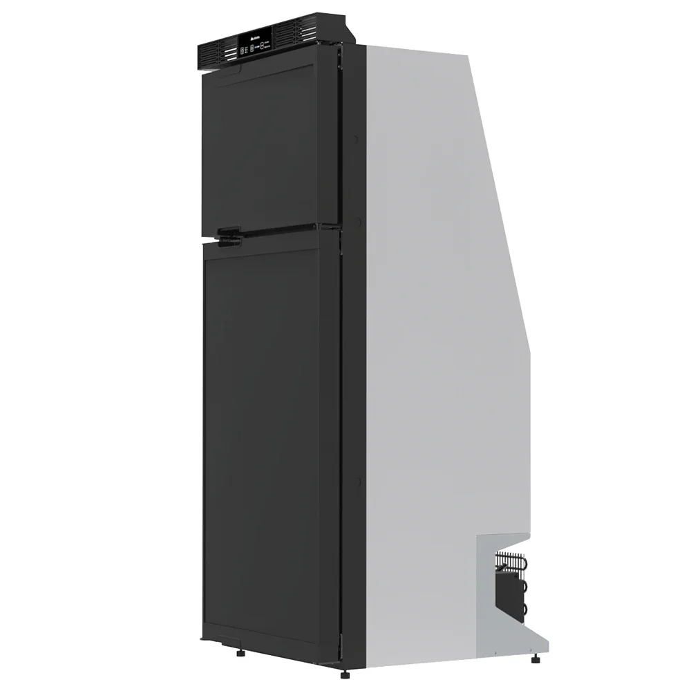 Upright 12V/24V RV Fridge Freezer for Caravans & Camping Cars Essential for RV Electrical Systems