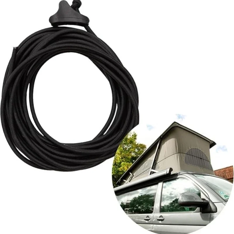 RV Tent Roof Protection Device Kits Folding Aid Clamp & Cord Sets for VW T6/T/T5 Tent Sleeping Roof Accessories