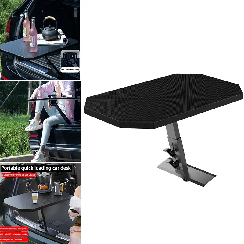 GM Trunk Small Table, Portable Folding Camping/Dining Table, Foldable Car Desk Model: GM-103 45"x28"