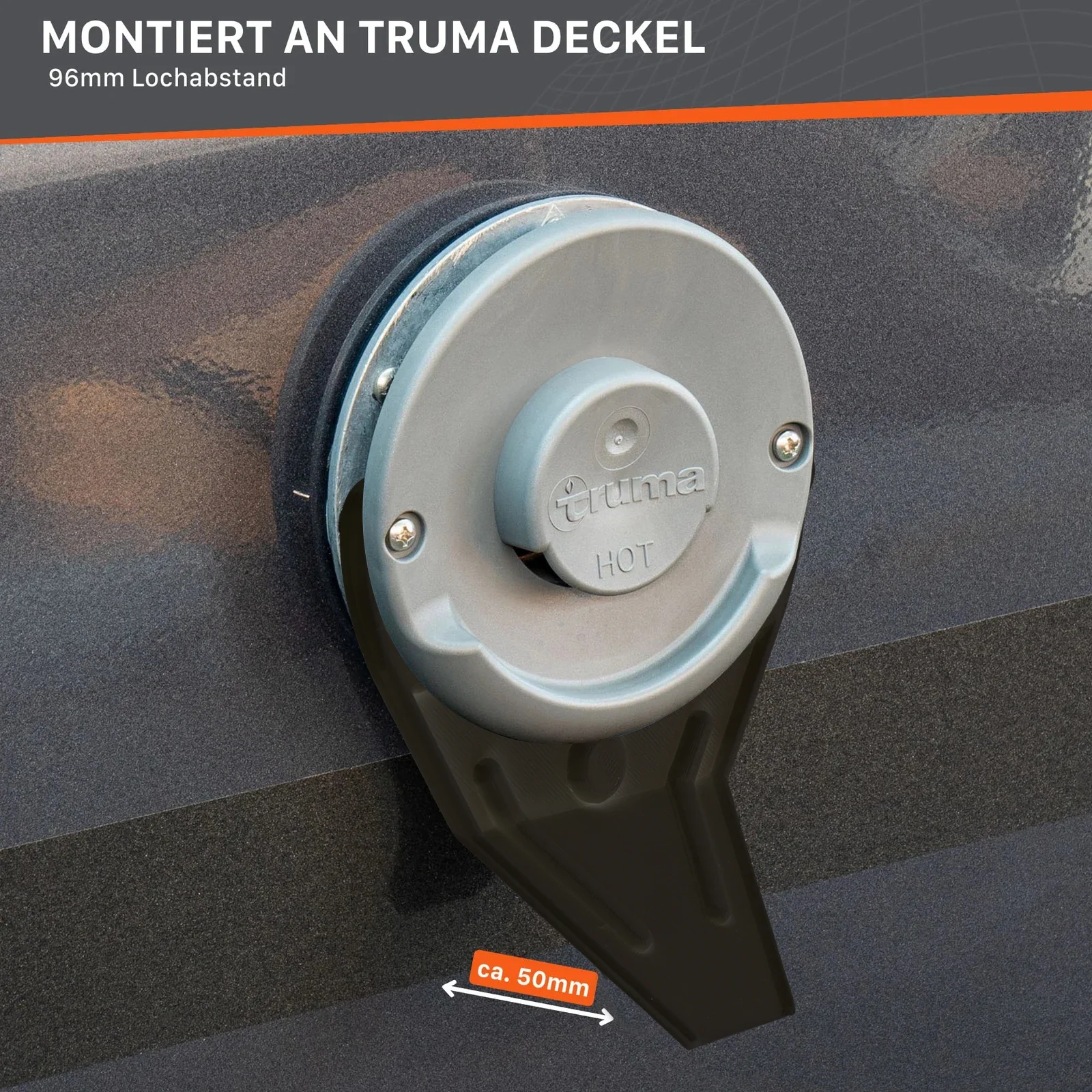 RV Condensate Drainage Trough - Plastic Deflector for Truma ALDE Motorhomes, Caravans & Vans