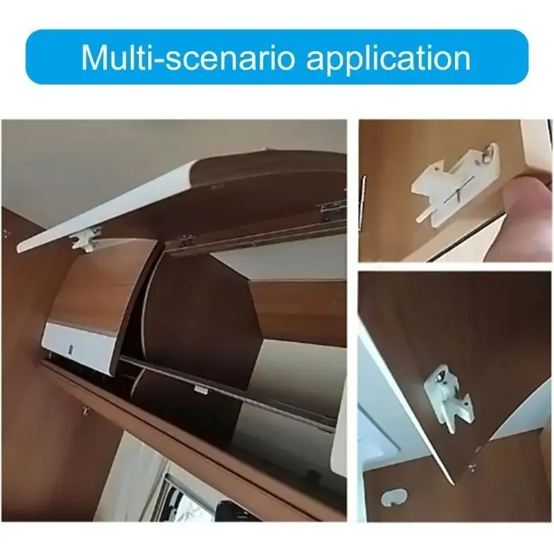 02DE Car Door Retainer - T-Type Door Stop & Retaining Catch Latch for Doors of Cars, Caravans, Campers, Motorhomes & Boats