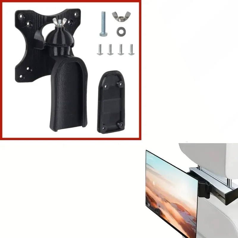Durable Pivoting Black TV Bracket Wall Mount Kit 88083 for Caravan, Campervan, Motorhome, Boat