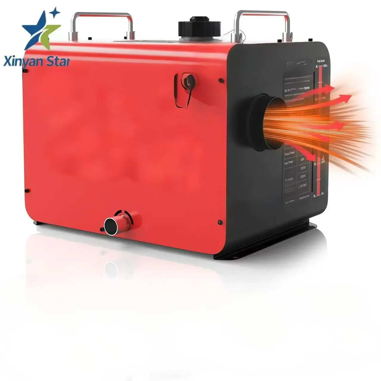 All-In-One 5kW/12kW/8KW Diesel Air Parking Heater with LCD Control and Thermostat for Trucks & Campers, 12V