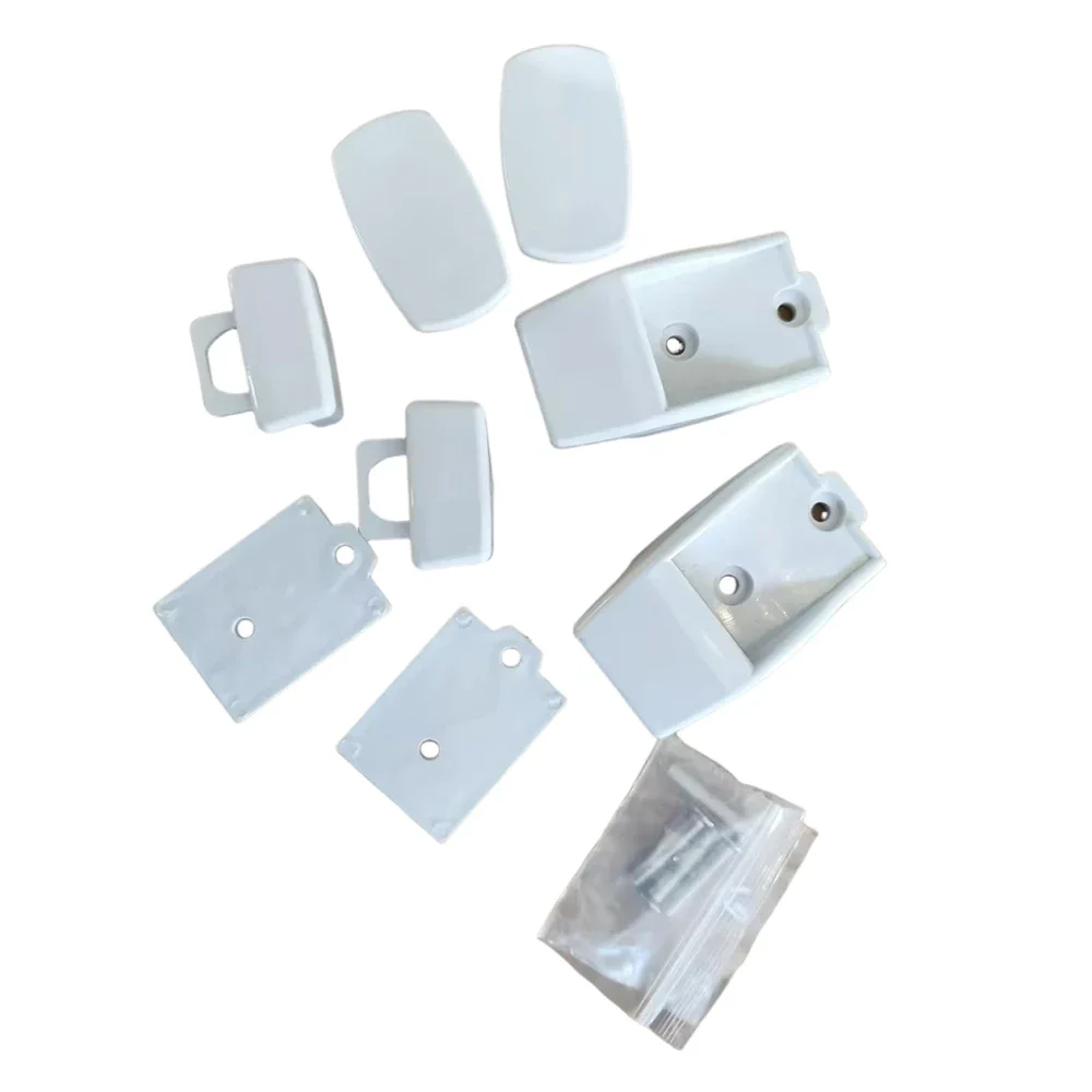 2 Set Awning Leg Bracket Kits for Fiamma F45s, F80s, F65 Awnings (98655-176) - Motorhome & Car Awning Bases Accessories