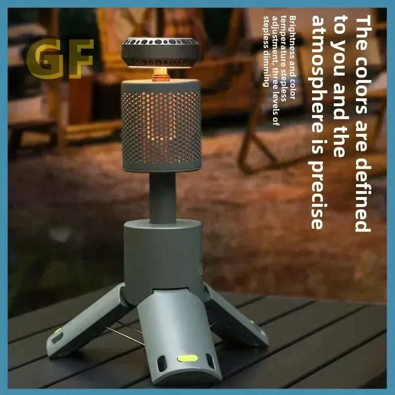 Outdoor Telescopic LED Flashlight Lantern 300LM 5 Modes Rechargeable Waterproof Camping Lamp Long Battery Life Portable