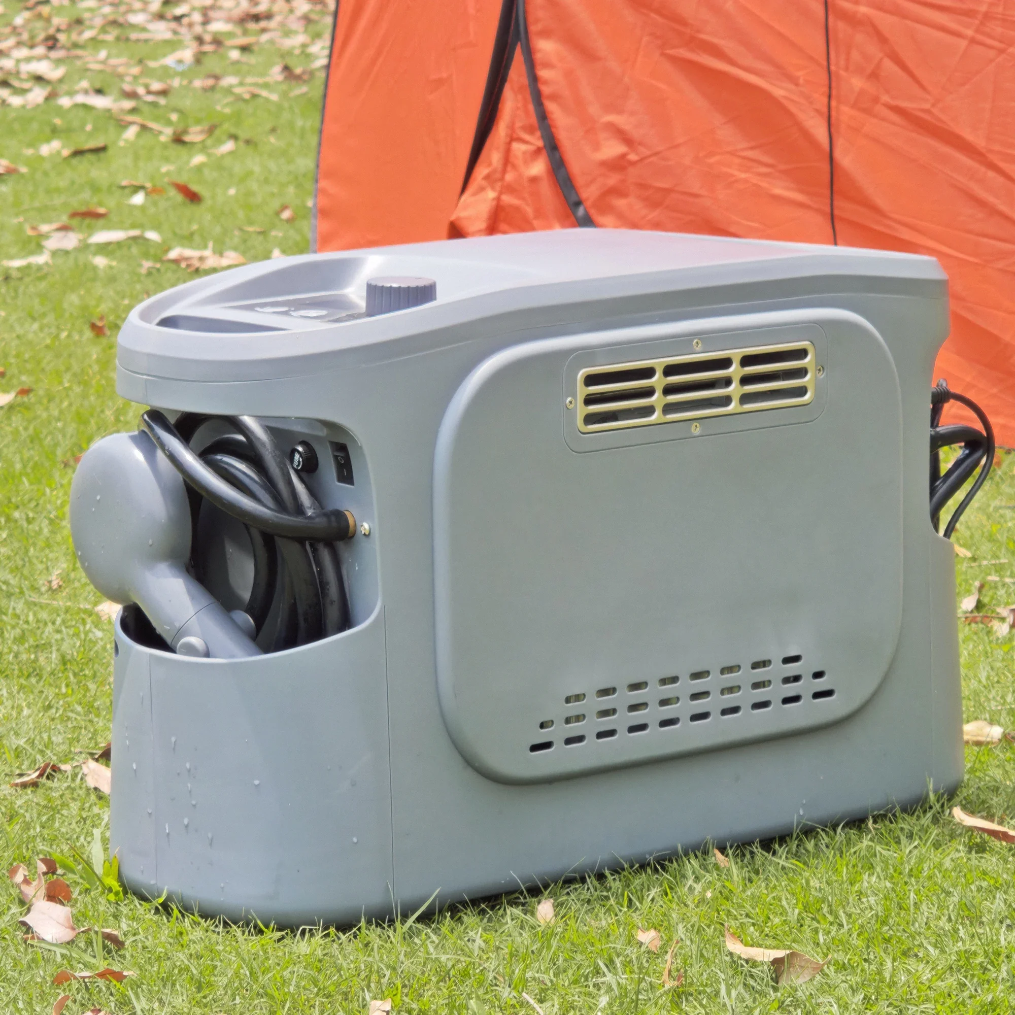 12V Portable Electric Water Heater for Car - USB Battery Powered Instant Hot Water, Copper Heating Element, Perfect for Camping, RV Travel, and Outdoors