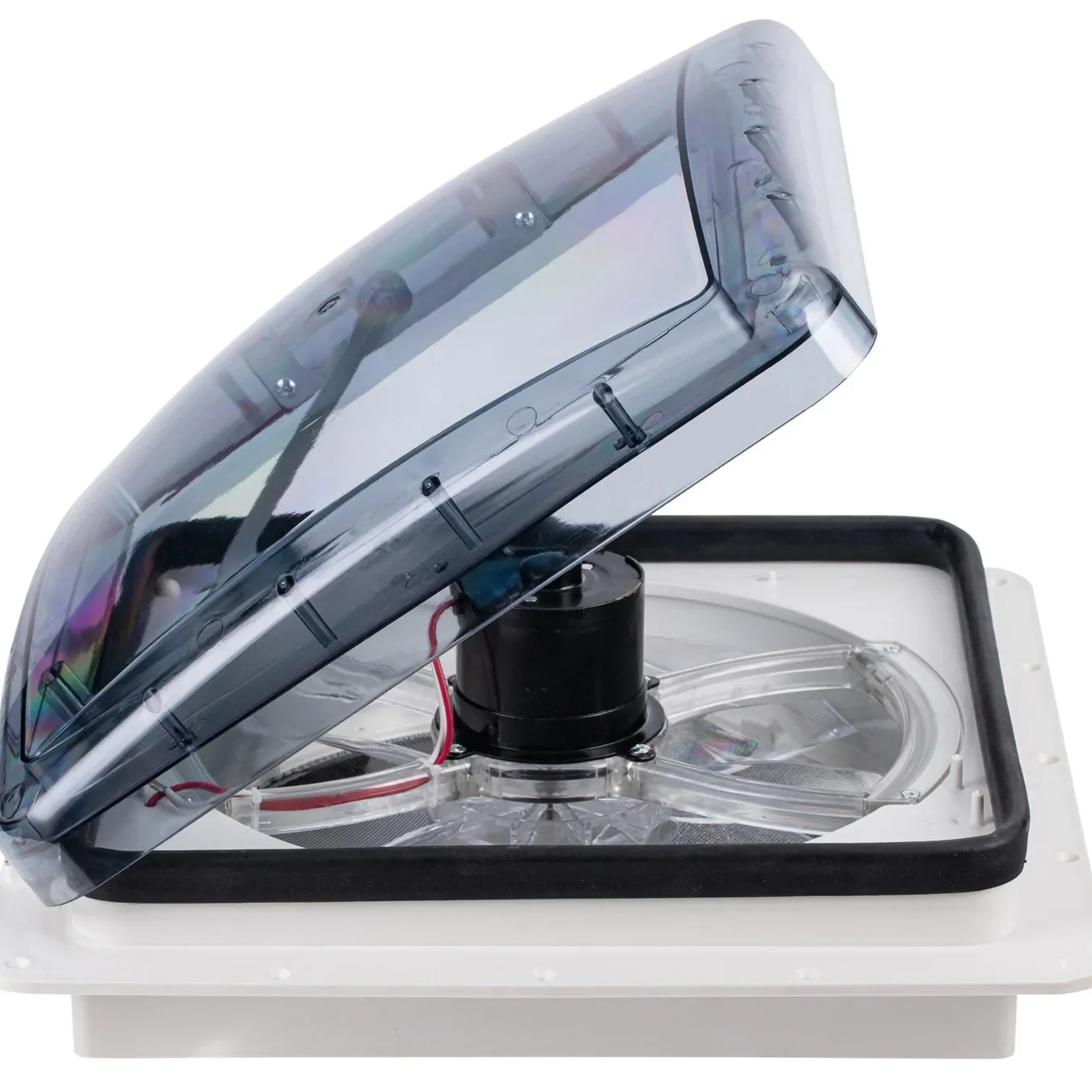 Auto Accessory 22W Remote 10 Speed Roof Air Ventilation Cooling Blower for Caravan Motorhome RV, with Rain Sensor