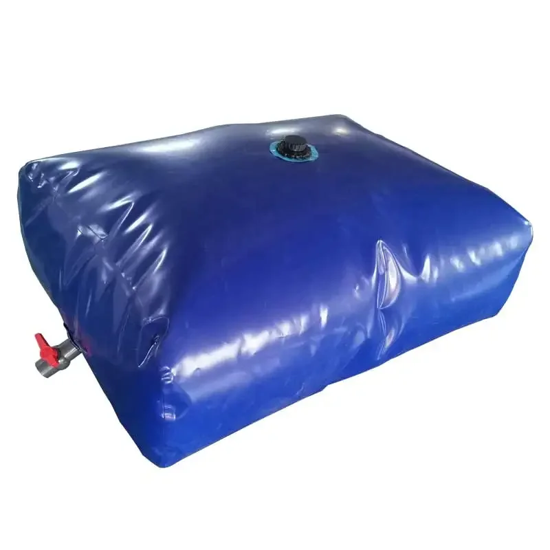 Portable Large Capacity Water Storage Bladder Containers Foldable Water Bladder Tank Camping Garden Outdoor RV Emergency Water