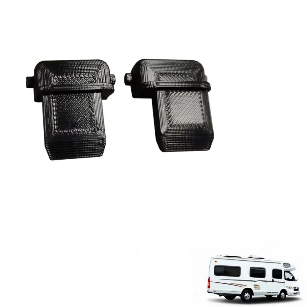 for Bailey Ducato Remifront Camper Van Remis Cab Blind Hinge Repair Wear-Resistant Motorhome Accessories Black, 2PC