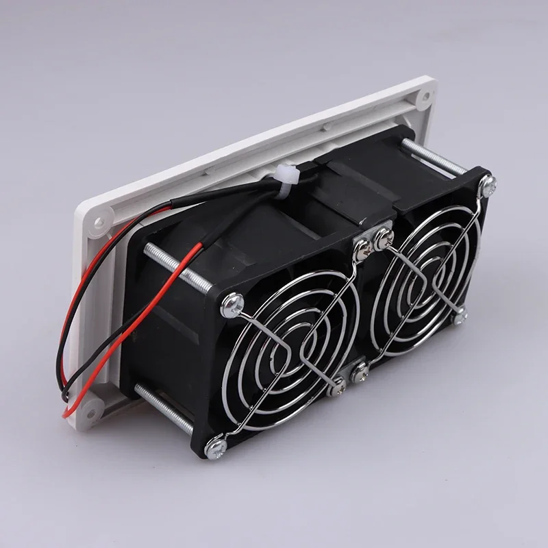 Caravan Accessories 12V Range Hood Exhaust Fan - White Vent, Quick Exhaust, Oil Suction Kitchen Vent for Motorhomes