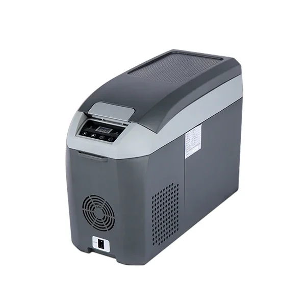 DC-18F Mini Fridge Portable 17L Armrest Freezer 12V Outdoor Refrigerator With Shoulder Strap