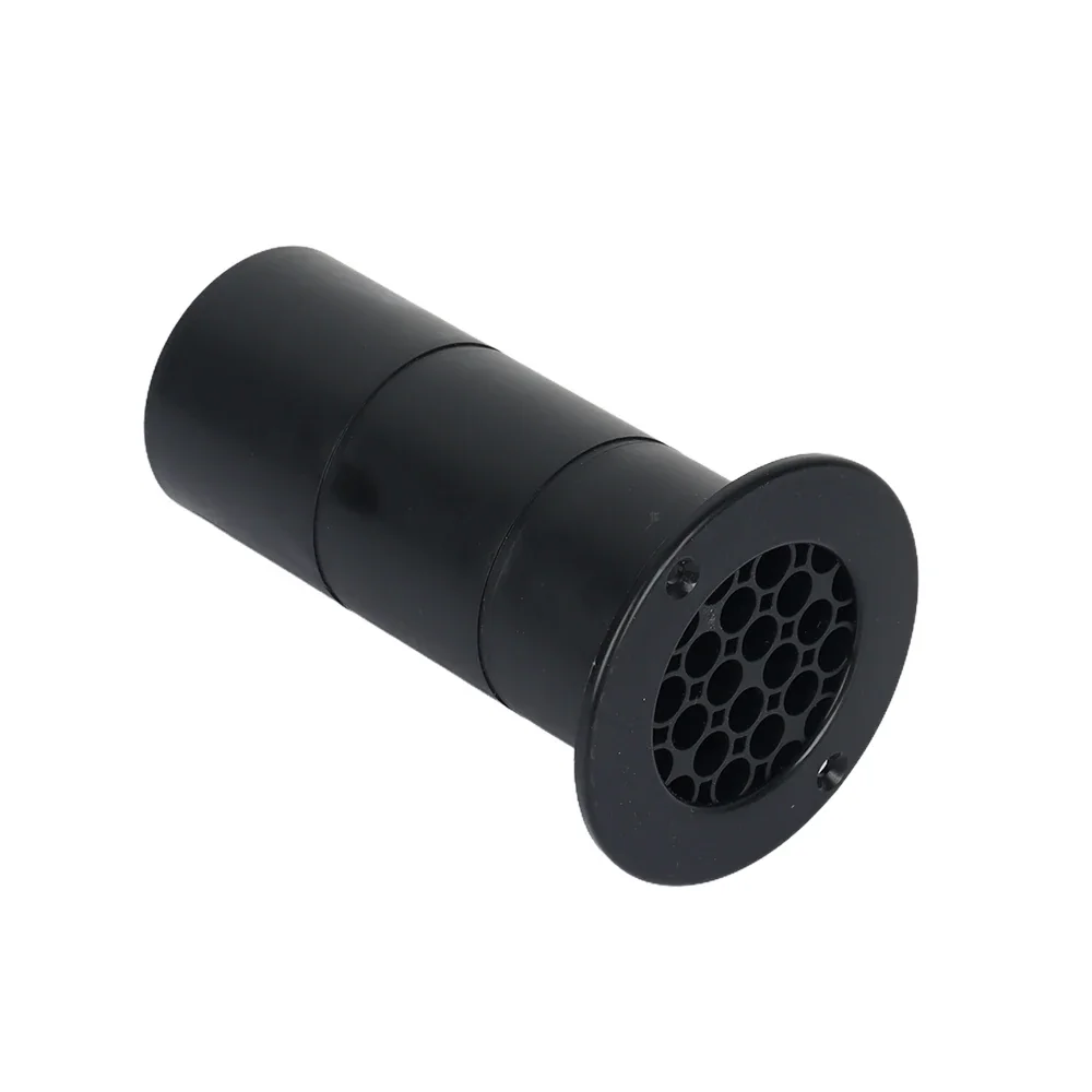 Caravan Motorhome Gas Drop-Out Round Floor Vent Black 75mm x 120mm RV Camper Parts