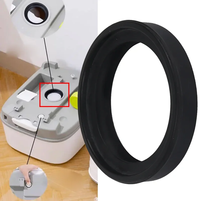 Lip Seal for Portable Camping Toilets, Compatible with Thetford Porta Potti 100/200/300/400 Series (07101)