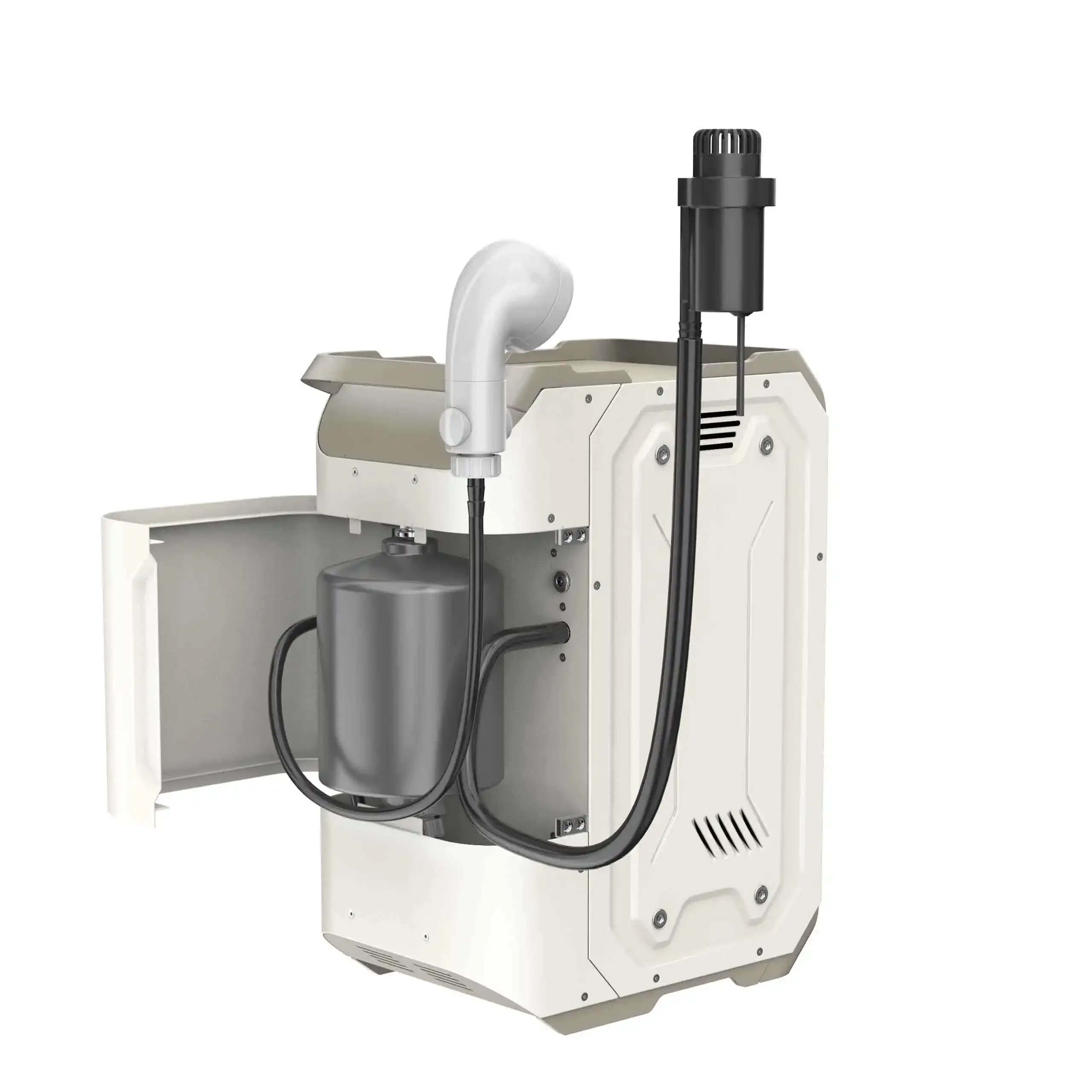 Portable 12L Natural Gas Water Heater Thermostatic RV/Camping Shower (Foreign Trade Export)