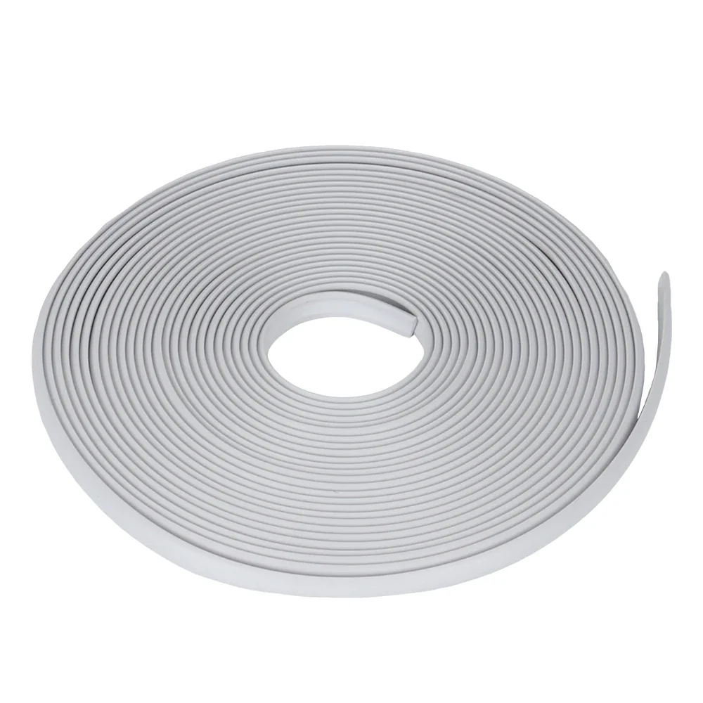 RV Sunshade Guide Rail Decorative Strips - White, 12mm Filling Strip for Caravan & Motorhome (10M)