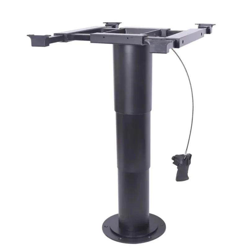 Pneumatic Raised RV Camper Adjustable Table Legs Model H5069-B Adjustable Height table base, Enables Table Top with Swivel and Slide Function Let me know if you need help with any other product titles!