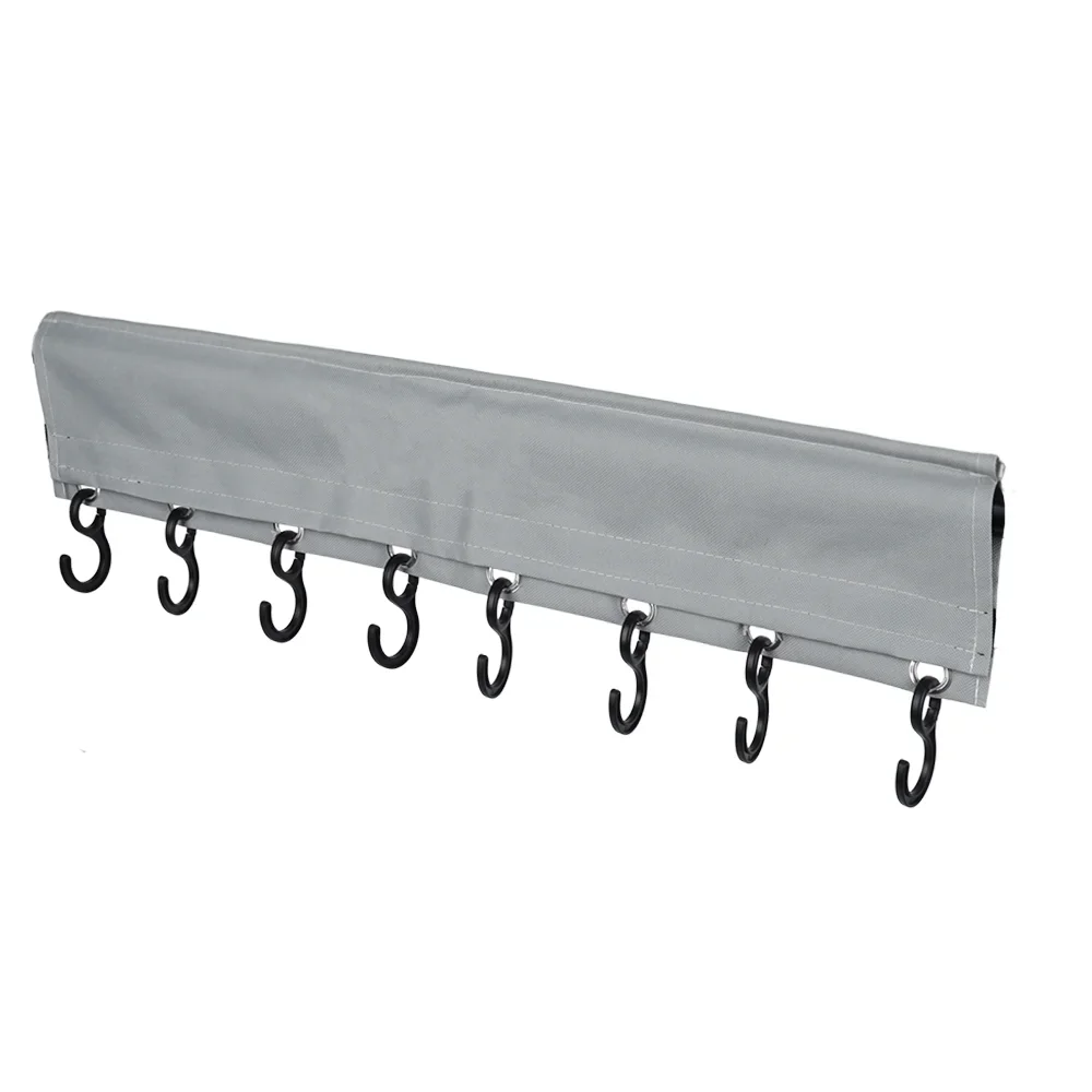 RV Hook Rail With Keder/Piping for Camping, Motorhome, Caravan - Keder Piping Rail Strips or Tent Roof Poles