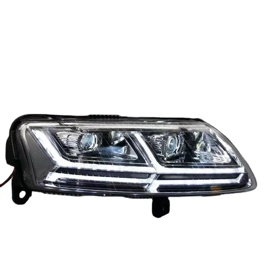 2025 LED Headlights for Audi A6 (2005-2011) C5 C6 with Dynamic Signal, Full LED