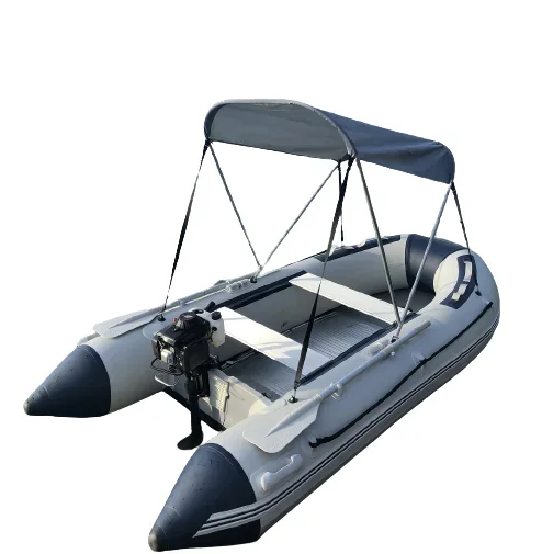 CE Supported 3M Foldable Aluminum Floor High-Speed Inflatable PVC RIB Boat for Outdoor Drifting