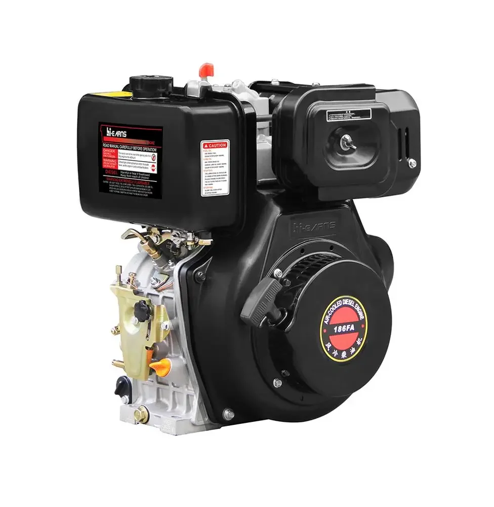 186FAE Electric Conventional Air Filter Light Black Diesel Engine