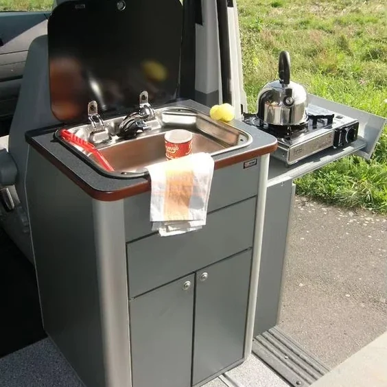 Modern Design Aluminum Cabinet for RV/Caravan/Motorhome - Aluminium Honeycomb Panel