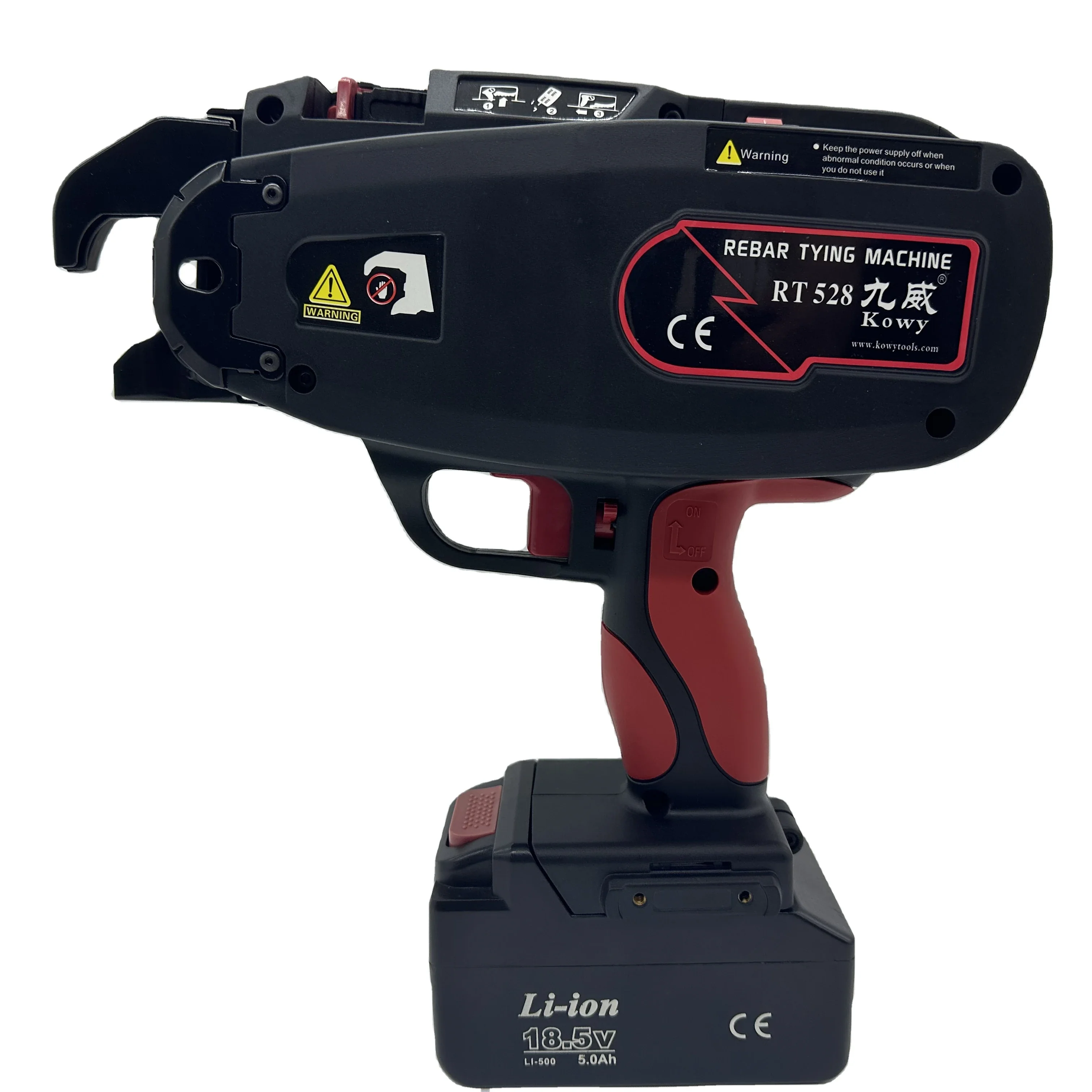 Kowy RT528 Automatic Electric Rebar Tying Machine Gun Binding Wire Reinforcement Rebar