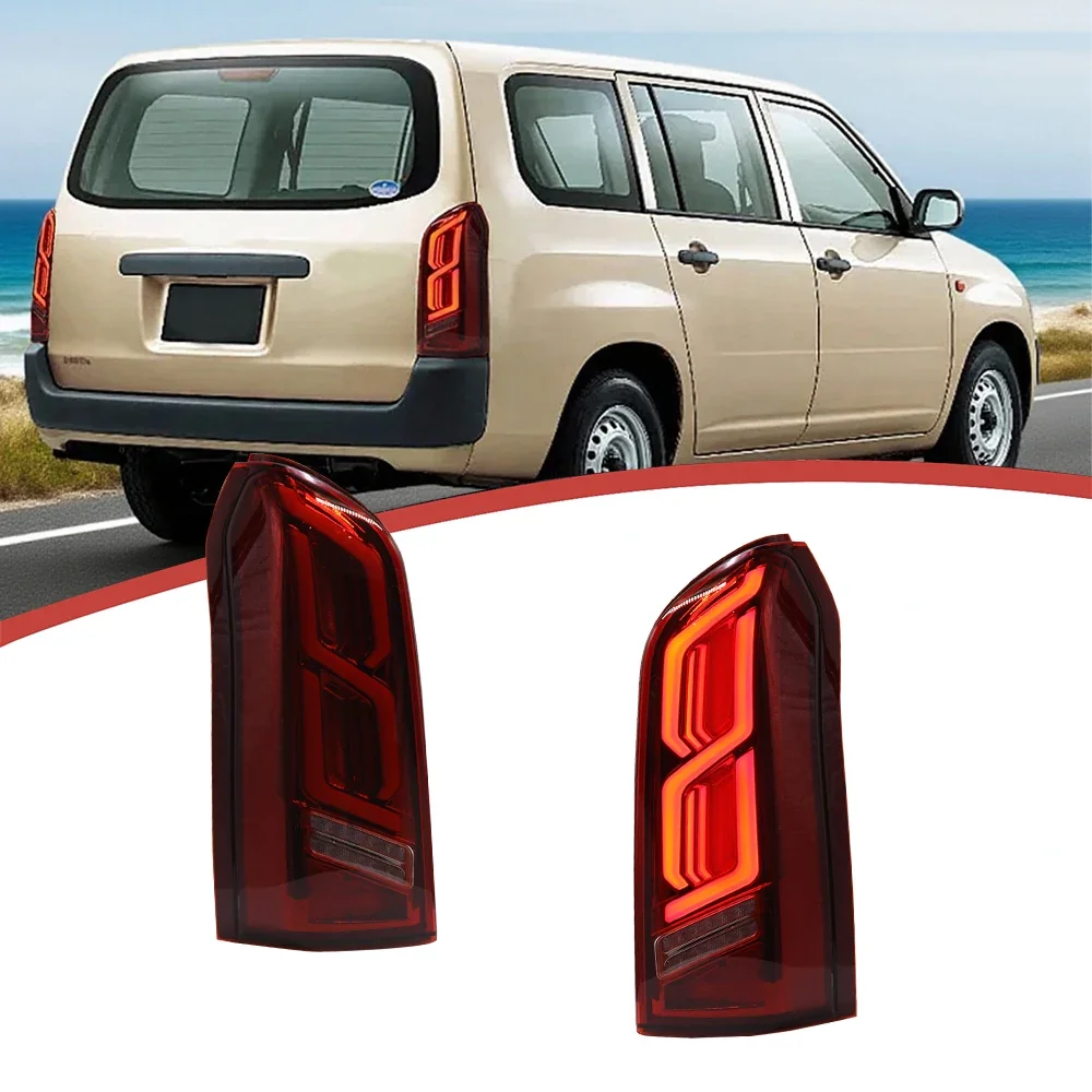 LED Tail Lights for Toyota Probox (2002-2014) Stop, Brake & Reversing Lamp Rear Light Auto Parts