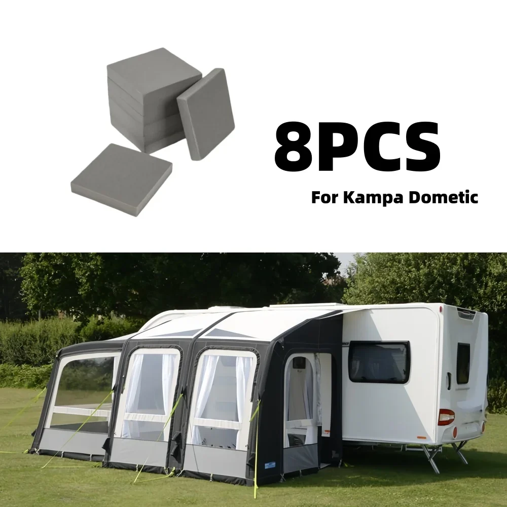8PCS Campervan Air Awning Packing Pads for Kampa Dometic Caravan Motorhome External Awning Protective Accessories