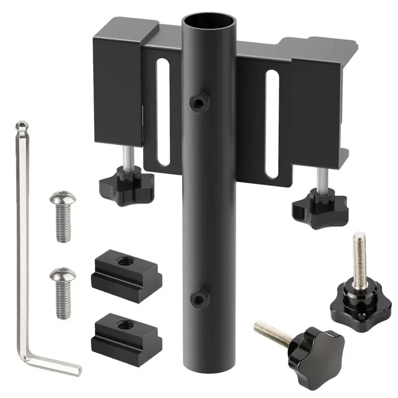 Universal Flagpole Holder Heavy-Duty Vehicle Mount Base for RVs, Trucks, SUVs, and Boats