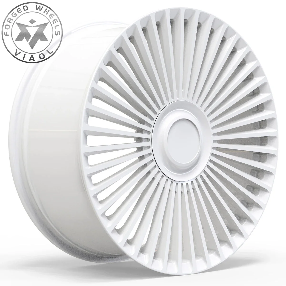 Viaol Condition Customized White 8-12J Width 22 24 26 Inch Aluminum Alloy Forged Floater Wheels AMG E30 GLS E300L