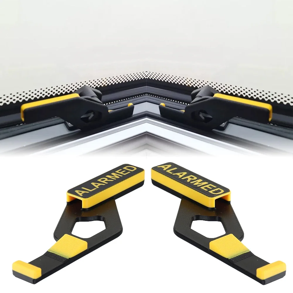 RV Window Security Lock - Polyplastic Single Window Safety Lock for Motorhomes and Caravans (Right/Left Sided)