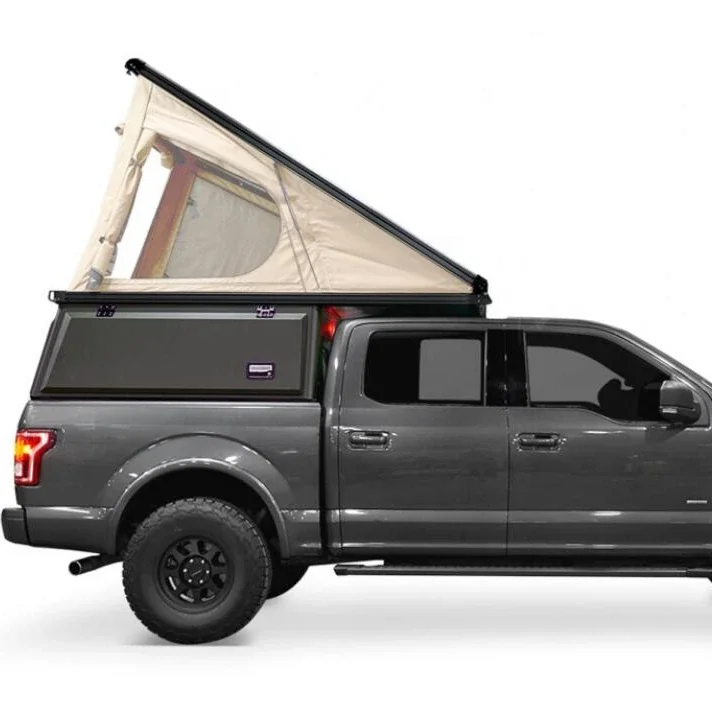 4WD 4x4 Aluminum Truck Bed Canopy with Tent for Overland Camping