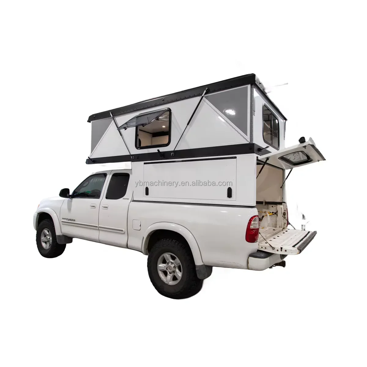 Premium 4x4 Aluminum Popup Overland Canopy Camper for Pickup Trucks