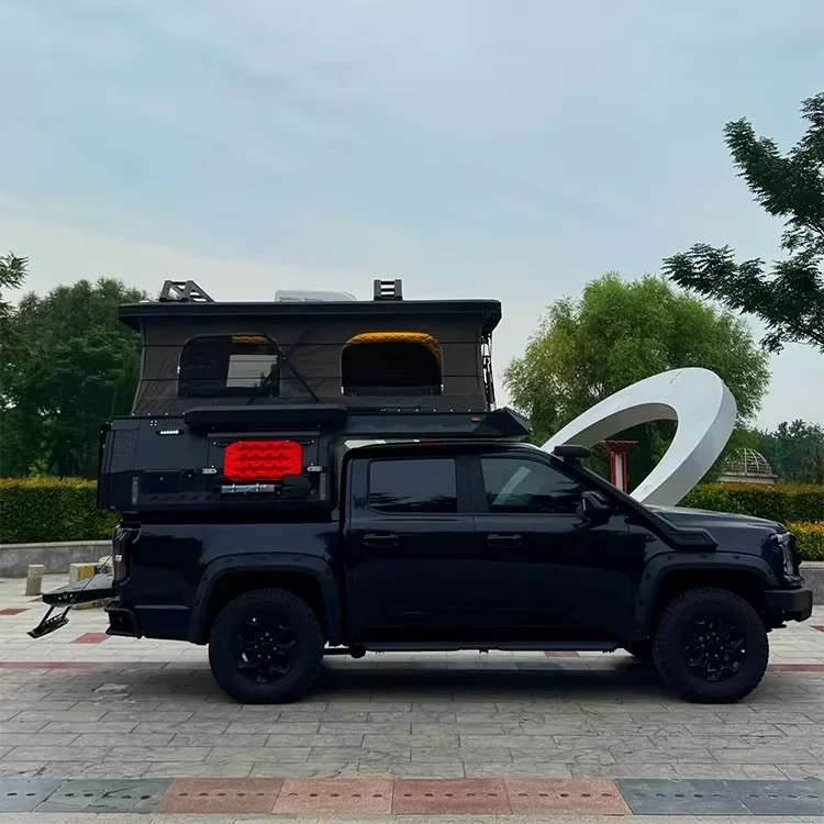 Overland Flatbed Pop-Up Slide Truck Bed Tent