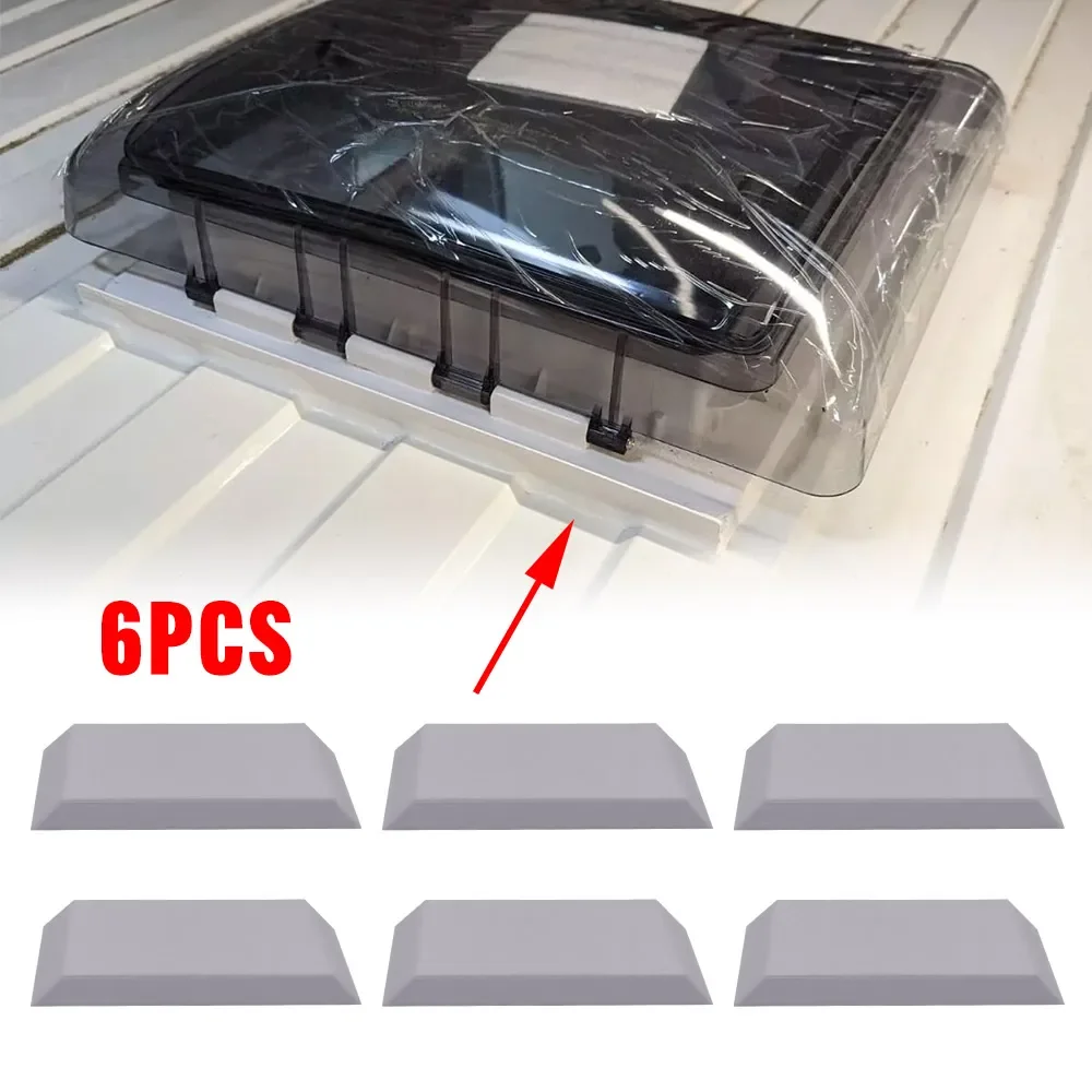 6 Pack Roof Vent Infill Profile for Fiat Ducato, Citroen Relay & Boxer Camper Vans - Maxxair Style