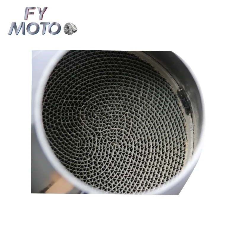 4 INCH Universal High Flow Sports Catalytic Converter 200 Cell EURO 5 EURO 6 HIGH FLOW