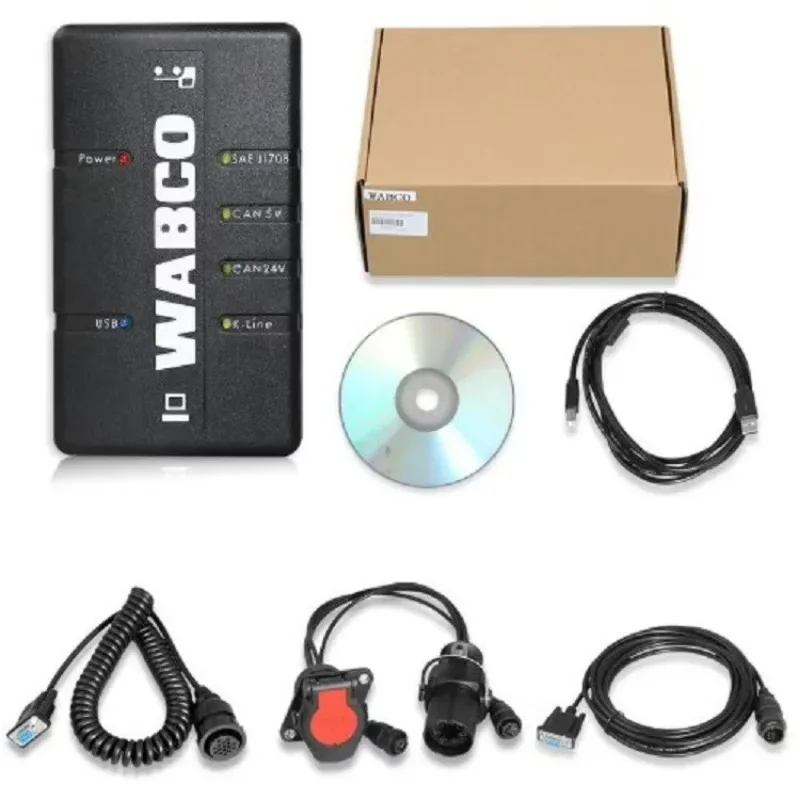 WABCO Truck Diagnostic Tool ECU Fault Code Reader for ABS EBS Systems with Online Programming