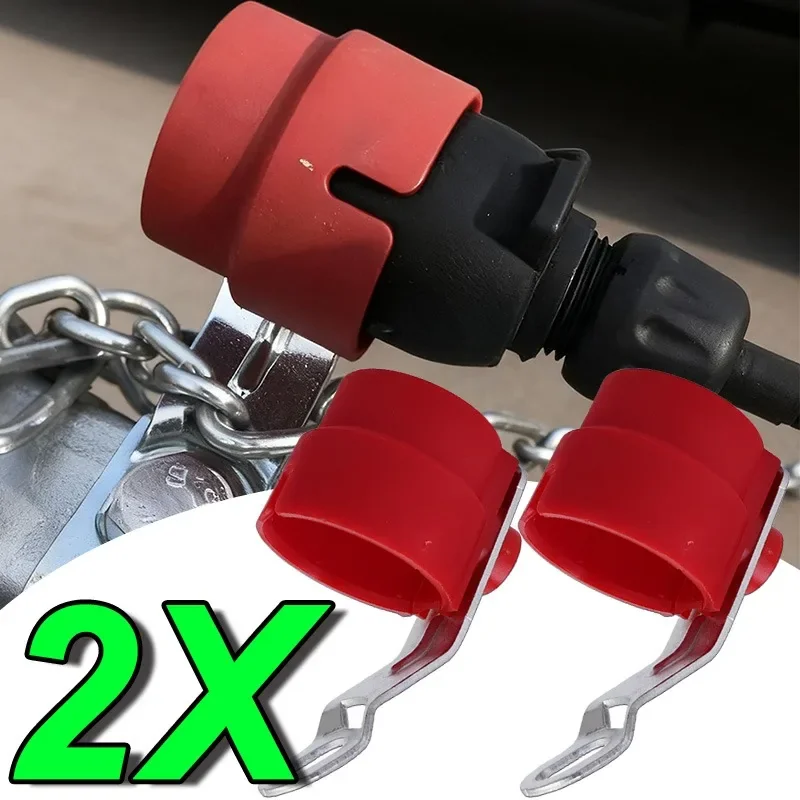 7 to 13P Trailer Plug Holder Weatherproof Trailer Plug Connection Retainer Foul Plug Adapter Universal Rigid Accessories (1-2 PCS)