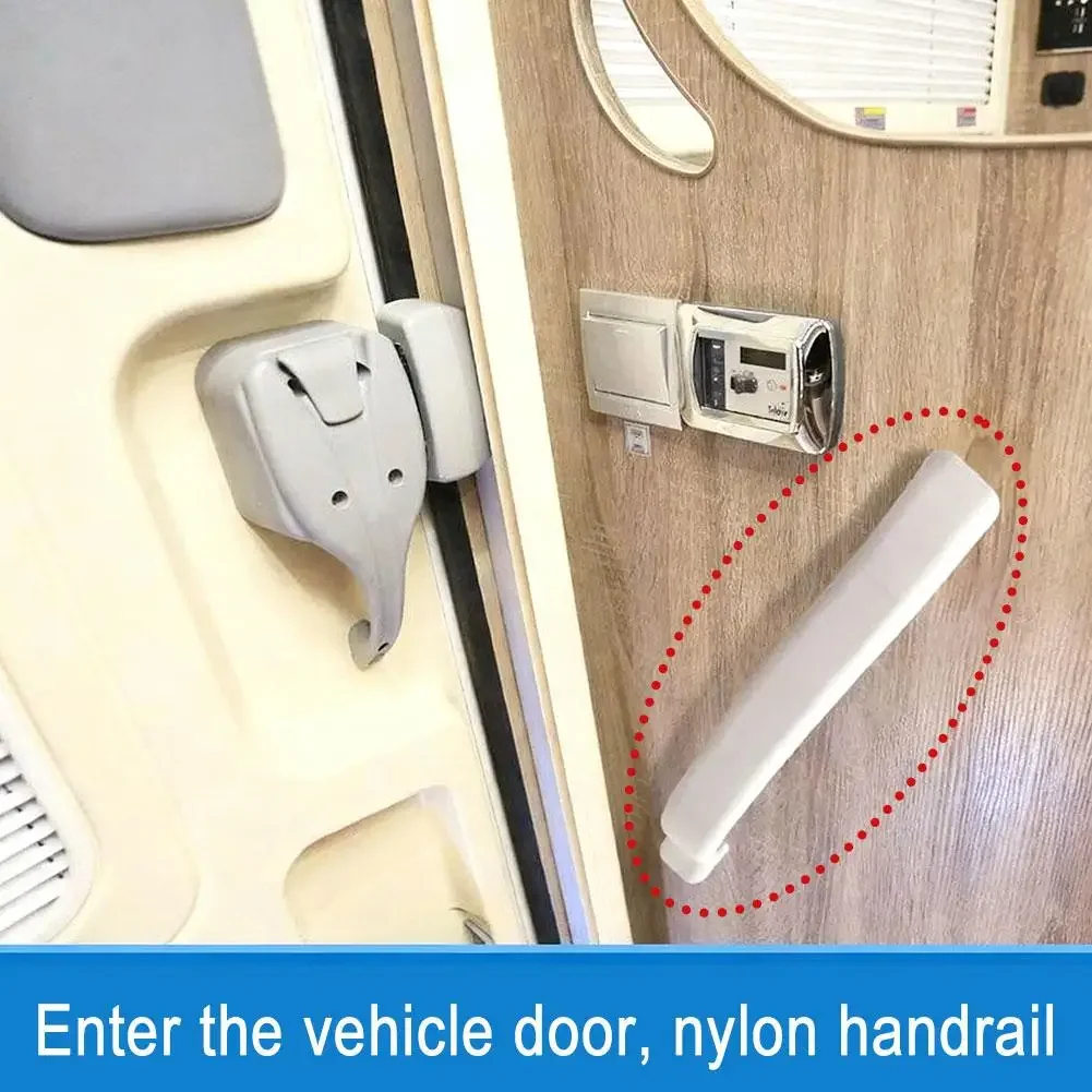 Weather Resistant Grab Handle Entry Door Assist Bar for RVs, Trailers, Motor Homes & Cargo Trailers - Model J8J5