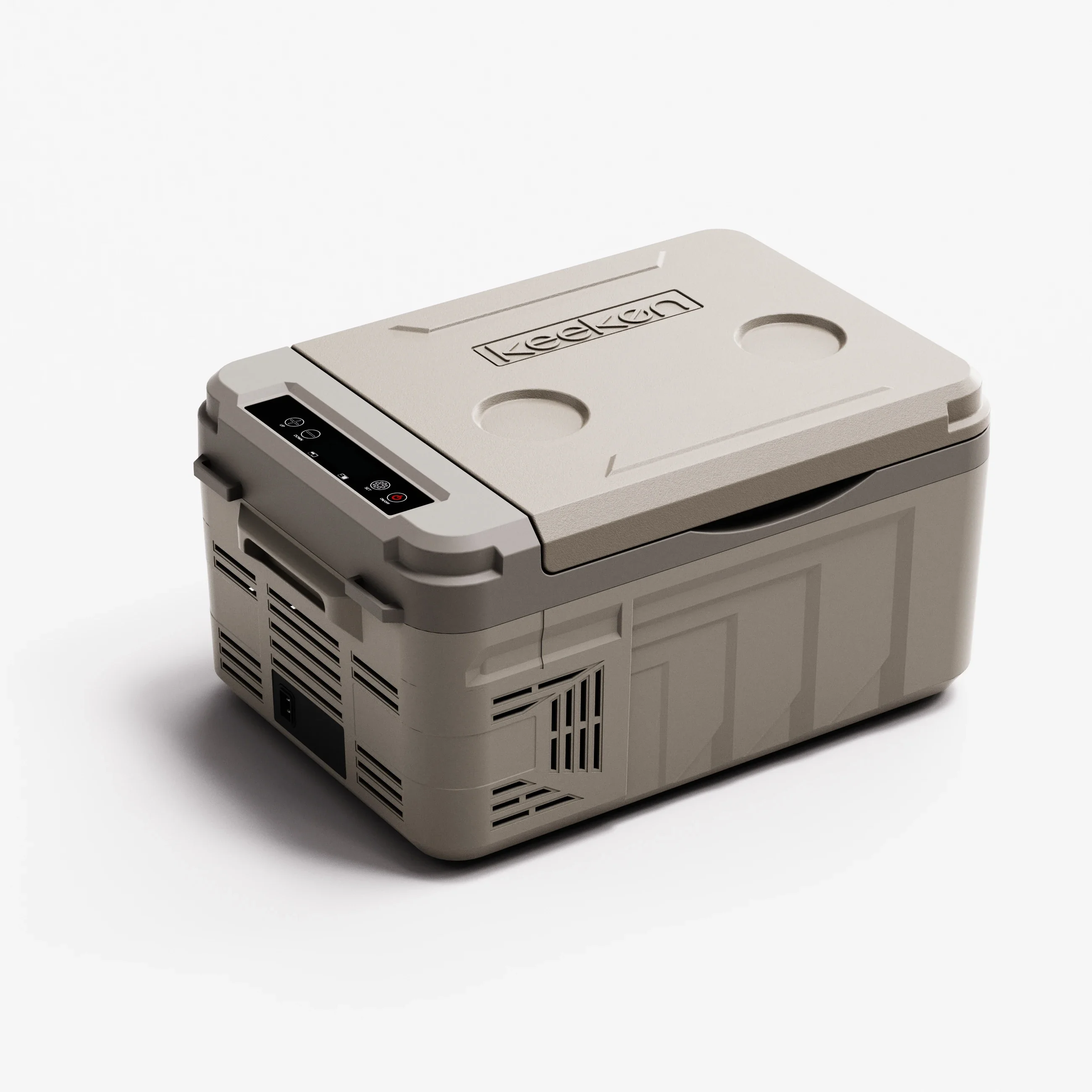 Portable 12V/24V Car Refrigerator, Mini Fridge for Driving, Travel, RV Use, 10L Capacity, Compressor Cooling & Heating