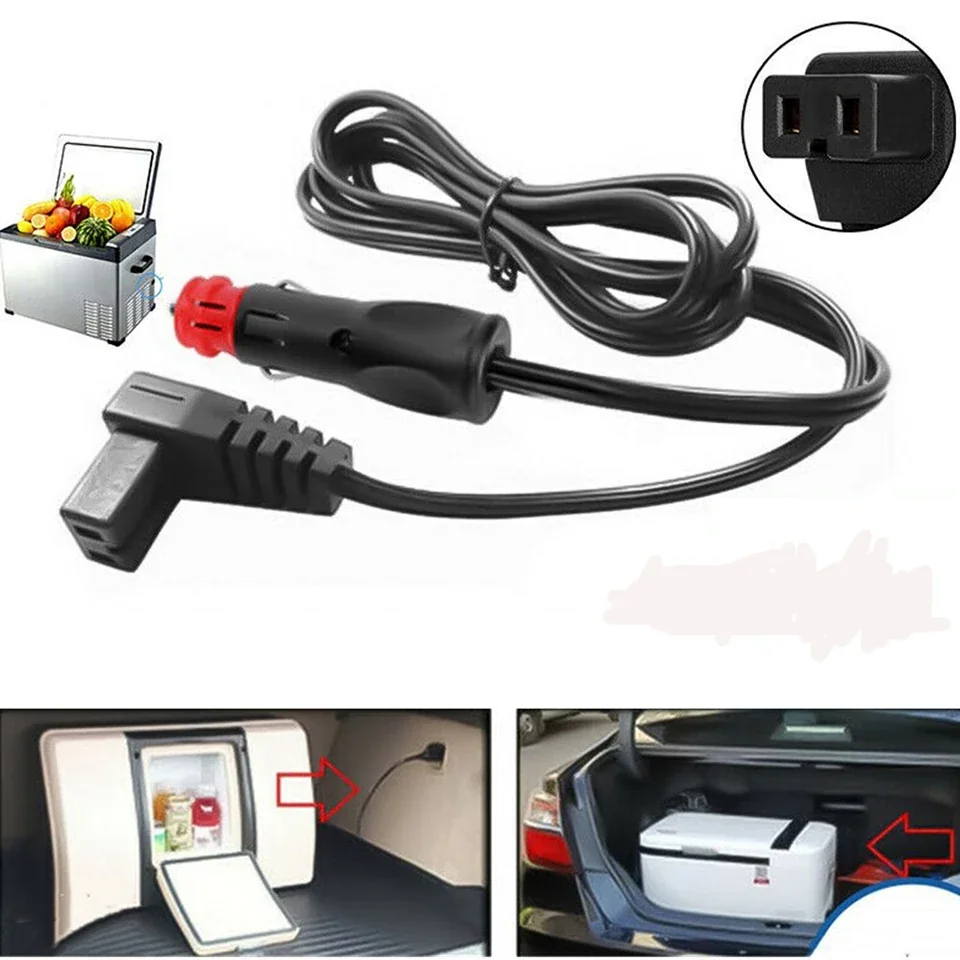 Car Refrigerator Cable Plug 110V/220V Household Power 12V/24V DC Adapter EU UK US Cable Plug for Car Fridge Accessories