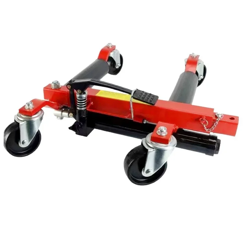 Wheel Dolly Hydraulic Car Dolly Tire Skate 1500LBS/680KG Jacks with Rotating Wheel for Vehicle, SUV, Car, Auto Repair, Moving