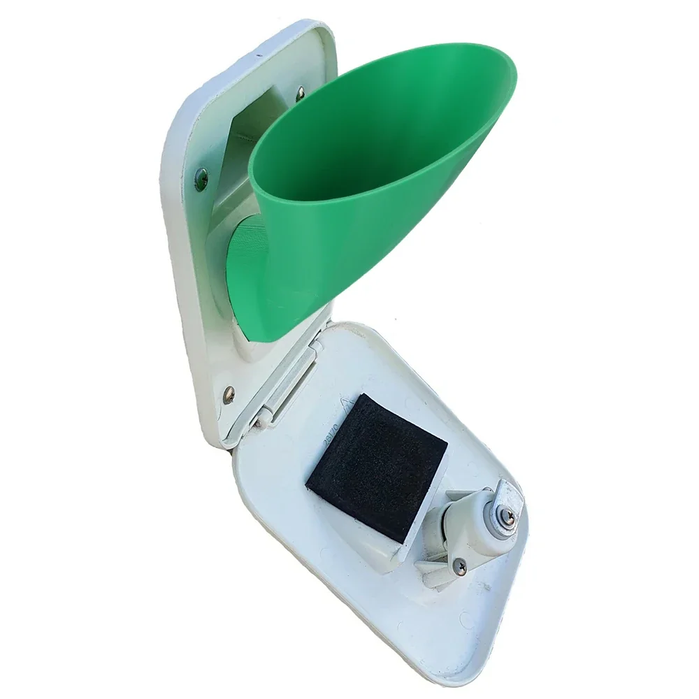 Caravan Toilet Flush Filler Funnel for Thetford Toilets 12V Electric Water Filling Pump Motorhome Accessory